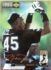 Michael Jordan [Silver Signature] Baseball Cards 1994 Collector's Choice Prices