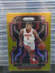 Jalen Green [Gold Shimmer] #306 Basketball Cards 2021 Panini Prizm Prices
