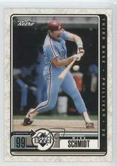 Mike Schmidt #110 Baseball Cards 1999 Upper Deck Retro Prices