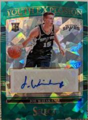 Joe Wieskamp [Green Ice] Basketball Cards 2021 Panini Select Youth Explosion Signatures Prices