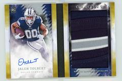 Jalen Tolbert Football Cards 2022 Panini Origins Rookie Booklet Patch Auto Prices