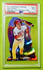 Mike Trout Baseball Cards 2014 Bowman Chrome Fire Die Cut Refractors Prices