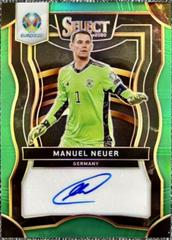 Manuel Neuer [Green Prizm] #SI-MN Soccer Cards 2020 Panini Select UEFA Euro Signatures Prices