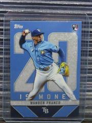 Wander Franco [Light Blue] #30 Baseball Cards 2022 Topps X Wander Franco Prices
