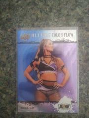 Anna Jay [Blue Purple] Wrestling Cards 2022 Upper Deck Allure AEW Color Flow Prices