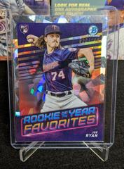 Joe Ryan [Atomic] #ROYF-13 Baseball Cards 2022 Bowman Rookie of the Year Favorites Prices