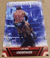 Undertaker #F-12 Wrestling Cards 2017 Topps WWE Then Now Forever Finishers and Signature Moves Prices