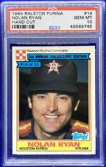 Nolan Ryan Baseball Cards 1984 Ralston Purina Prices