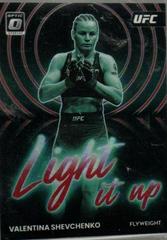 Valentina Shevchenko [Red] #10 Ufc Cards 2023 Panini Donruss Optic UFC Light It Up Prices