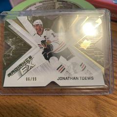 Jonathan Toews [Gold] #RFX-28 Hockey Cards 2022 SPx Radiance FX Prices