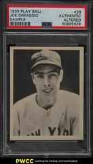 Joe DiMaggio [Sample] #26 Baseball Cards 1939 Play Ball Prices