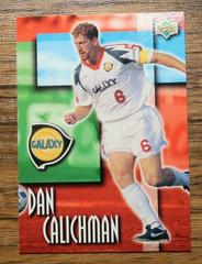 Dan Calichman Soccer Cards 1997 Upper Deck MLS Prices