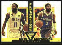 Kyrie Irving [Silver] #5 Basketball Cards 2022 Panini Flux Fluxuations Prices
