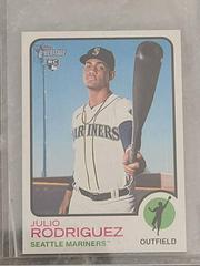 Julio Rodriguez [Mini] Baseball Cards 2022 Topps Heritage Prices