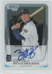 Bryan Holaday [Autograph] #BCP173 Baseball Cards 2011 Bowman Chrome Prospects Prices