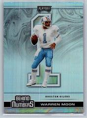 Warren Moon [Silver] #BTN-13 Football Cards 2020 Panini Playoff Behind the Numbers Prices