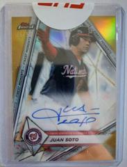 Juan Soto #FMA-JS Baseball Cards 2022 Topps Finest Moments Autographs Prices