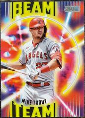 Mike Trout #BT-6 Baseball Cards 2022 Stadium Club Beam Team Prices