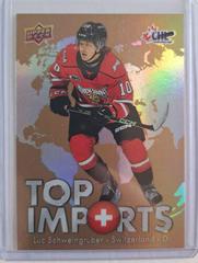 Luc Schweingruber Hockey Cards 2022 Upper Deck CHL Top Imports Prices