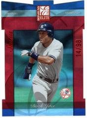 Derek Jeter [Status] Baseball Cards 2002 Donruss Elite Prices