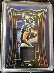 Cole Kmet [Blue Prizm] Football Cards 2020 Panini Select Rookie Swatches Prices
