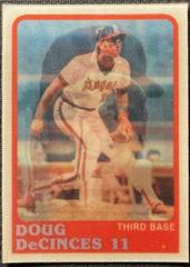 Doug DeCinces #185 Baseball Cards 1988 Sportflics Prices