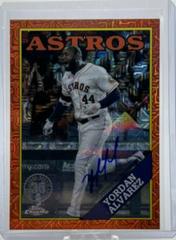 Yordan Alvarez [Autograph Orange] #T88C-82 Baseball Cards 2023 Topps Silver Pack 1988 Chrome Prices