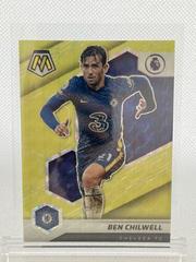Ben Chilwell [Gold Fluorescent] Soccer Cards 2021 Panini Mosaic Premier League Prices