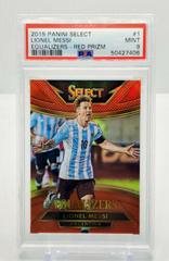 Lionel Messi [Red Prizm] #1 Soccer Cards 2015 Panini Select Equalizers Prices