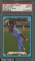 Bo Jackson [Blue] #208 Baseball Cards 1988 Classic Travel Update II Prices
