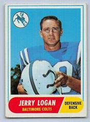 Jerry Logan Football Cards 1968 Topps Prices