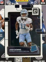 Josh Downs Football Cards 2023 Panini Chronicles Draft Picks Donruss Optic Rated Rookie Prices