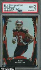 Mike Evans #ME Football Cards 2014 Topps Chrome Rookie Die-Cut Prices