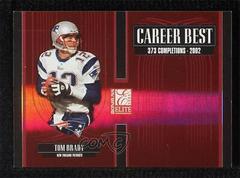 Tom Brady #CB-45 -0034/1000 Football Cards 2005 Panini Donruss Elite Career Best Prices