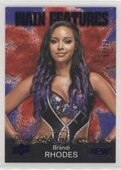 Brandi Rhodes [Purple] Wrestling Cards 2021 Upper Deck AEW Main Features Prices