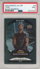 Chris Hemsworth as Thor [Black Rainbow] #98 Marvel 2022 Allure Prices