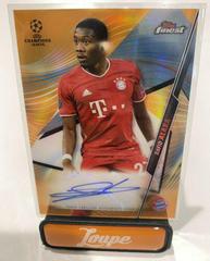 David Alaba [Orange Refractor] Soccer Cards 2020 Topps Finest UEFA Champions League Autographs Prices