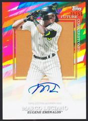 Marco Luciano [Gold] #FC-ML Baseball Cards 2022 Topps Pro Debut Future Cornerstones Autographs Prices