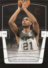 Tim Duncan #56 Basketball Cards 2003 Flair Final Edition Prices