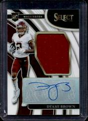 Dyami Brown [White] #RS-DBR Football Cards 2021 Panini Select Rookie Signatures Prices
