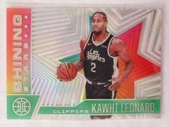 Kawhi Leonard [Green] #5 Basketball Cards 2020 Panini Illusions Shining Stars Prices