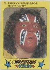 Terry Gordy #70 Wrestling Cards 1986 Monty Gum Wrestling Stars Prices