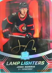 Josh Norris [Gold Signature] Hockey Cards 2020 SP Prices