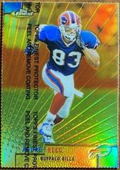 Andre Reed [Gold Refractor w/ Coating] #95 Football Cards 1999 Topps Finest Prices