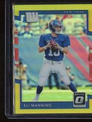 Eli Manning [Gold] #2 Football Cards 2017 Panini Donruss Optic Prices