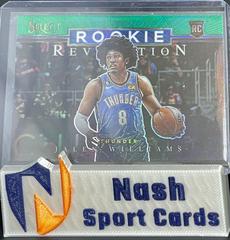Jalen Williams [Green] #29 Basketball Cards 2022 Panini Select Rookie Revolution Prices
