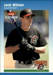 Jack Wilson Baseball Cards 2002 Fleer Platinum Prices