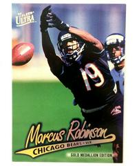 Marcus Robinson [Gold Medallion] #G284 Football Cards 1997 Ultra Prices