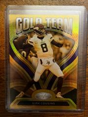 Kirk Cousins [Gold] Football Cards 2022 Panini Certified Gold Team Prices