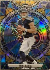 Will Levis #SG-24 Football Cards 2023 Panini Mosaic Stained Glass Prices